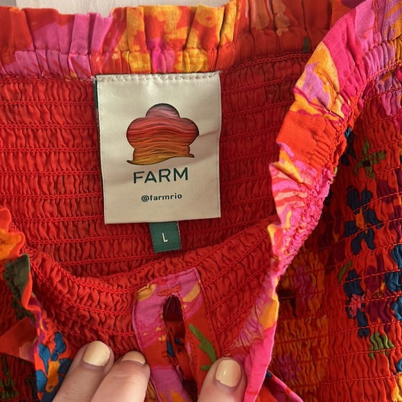 Farm Rio Spring Banana Mini Dress - Picture 5 of 5